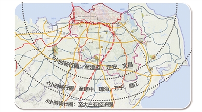 规划5条高速公路、6条快速路、远景预留琼州海峡跨海工程，海口综合交通体系规划征求意见 海陆空联动向未来