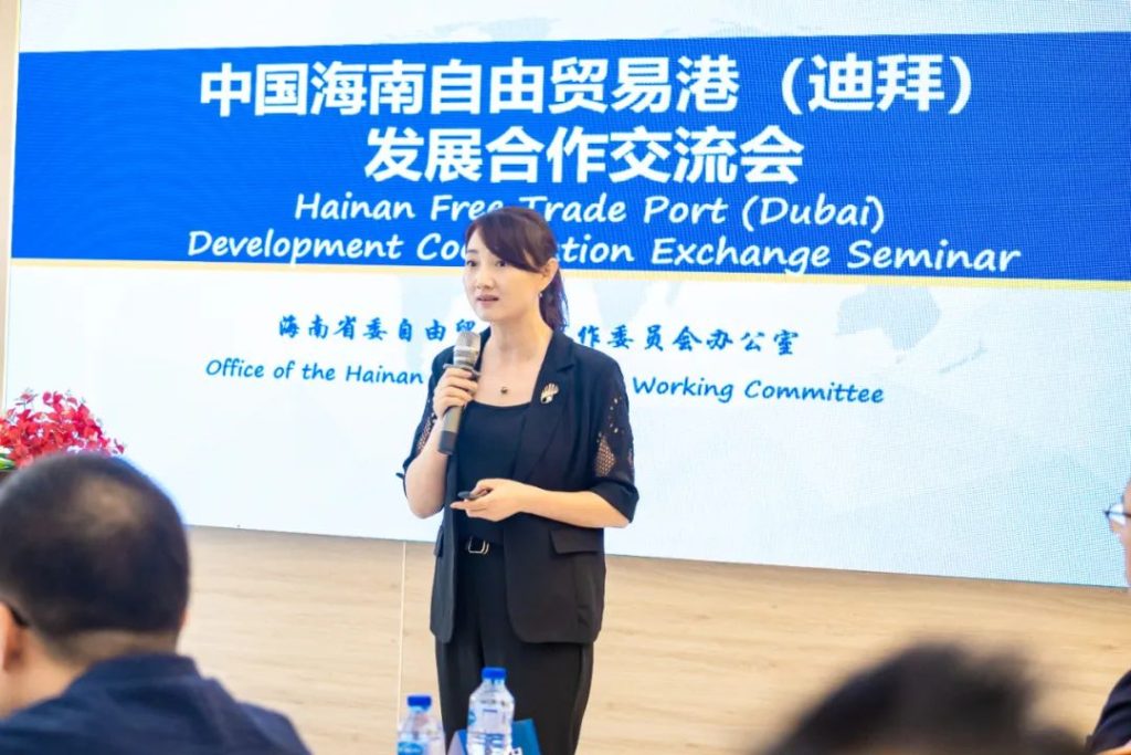 中国海南自由贸易港(迪拜)发展合作交流会成功举行