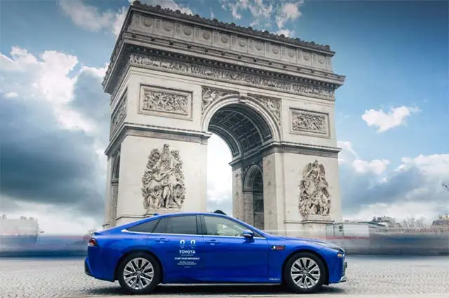 丰田宣布 2024 年巴黎奥运会和残奥会官方车队中有 500 辆 Mirai FCEV