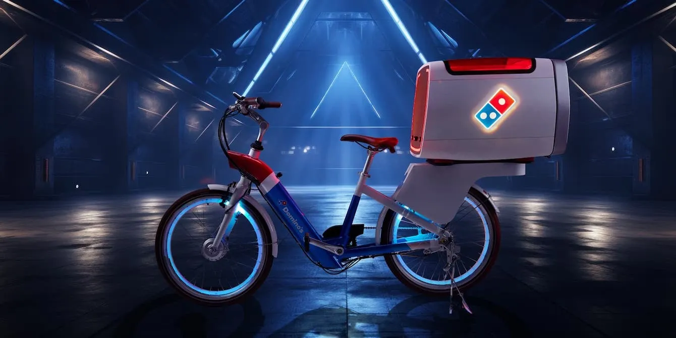 达美乐将使用这款带有内置披萨烤箱的电动自行车